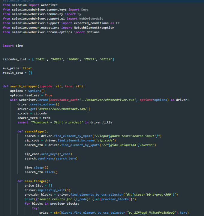Do python automation tasks, web scraping by Jacinlowe | Fiverr