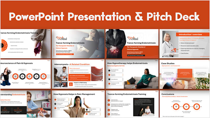 design powerpoint presentation, investor pitch deck, and canva presentation
