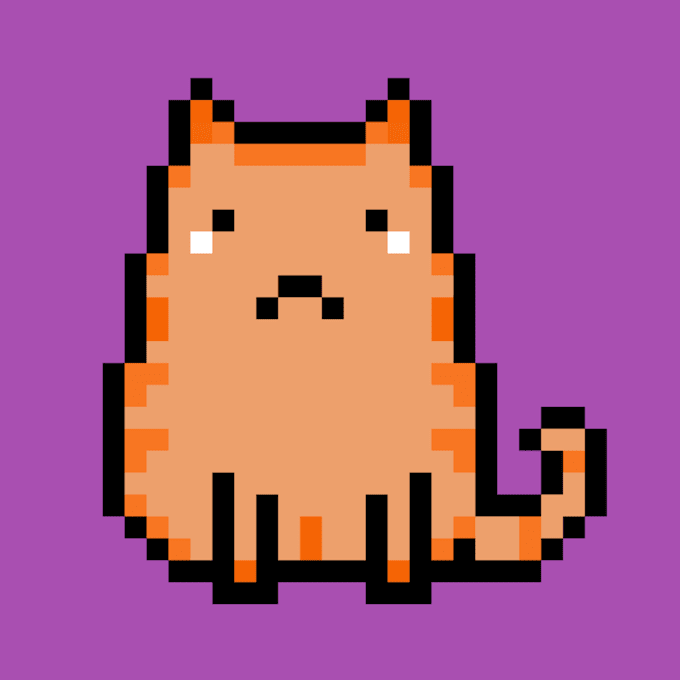 create pixel art nft cryptopunk collectibles or sellable