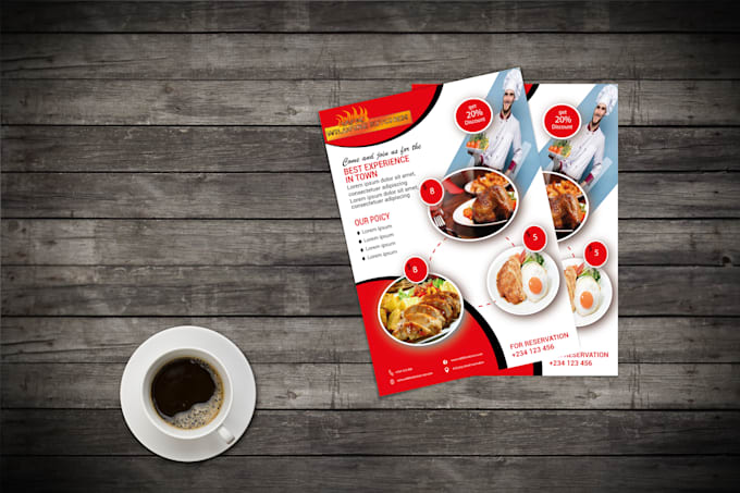 design a beautiful flyer