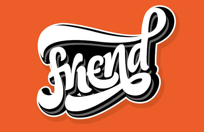 design handwritten typography graffiti hand lettering script font logo