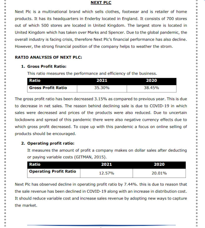 prepare financial statements and analyze them
