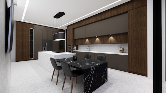 create photorealistic interior render