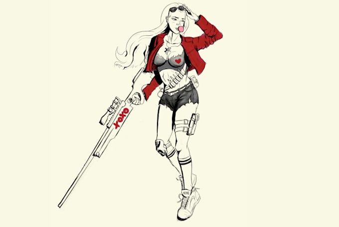 draw your post apocalyptic character