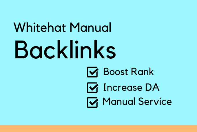 create high authority backlinks to boost SEO