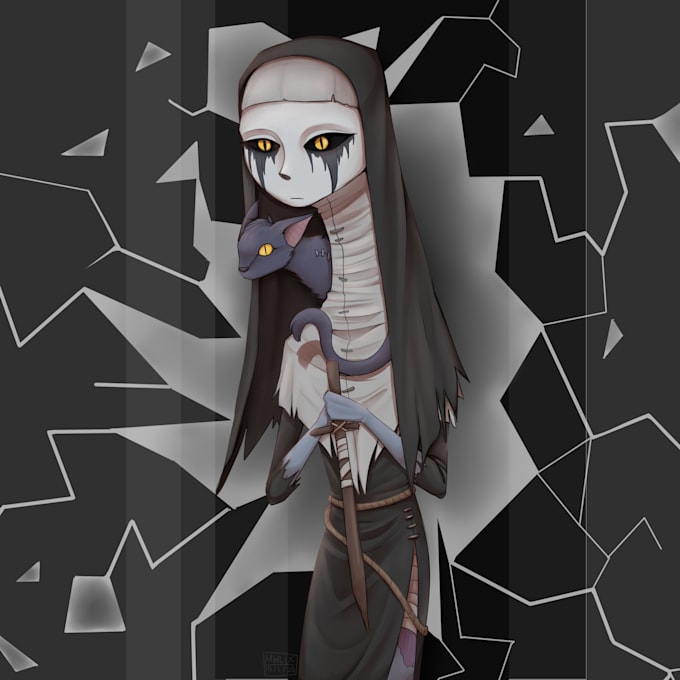 draw digital art in chibi style