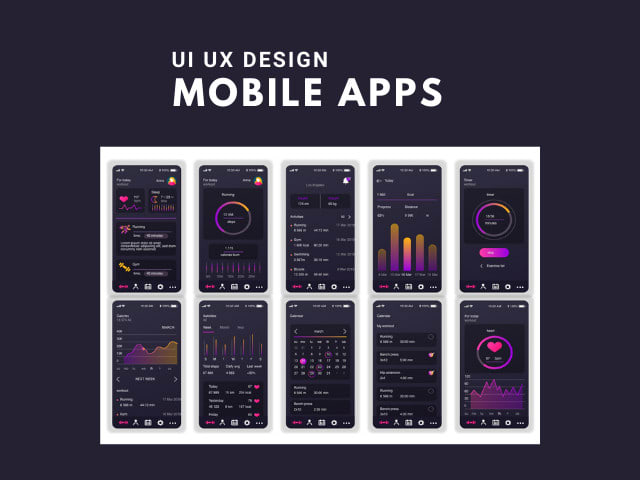 design mobile app and include wireframes