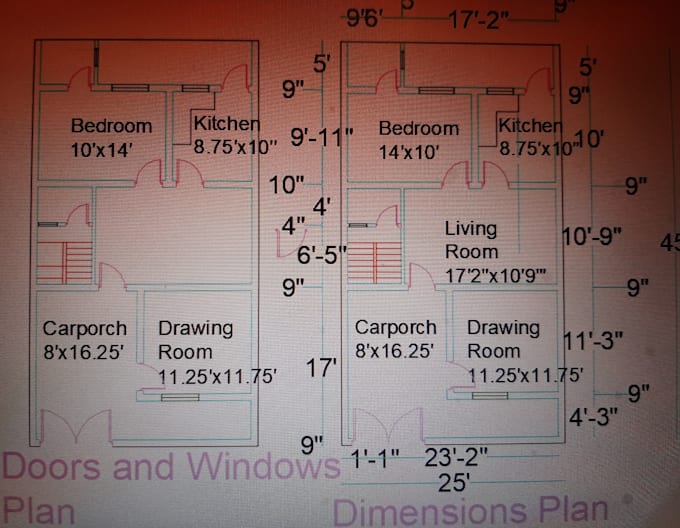 design modern 2d and 3d cad plans