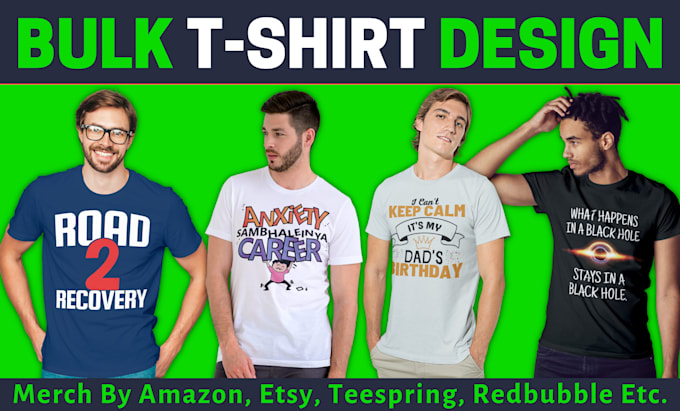 create unique and trendy custom t shirt design