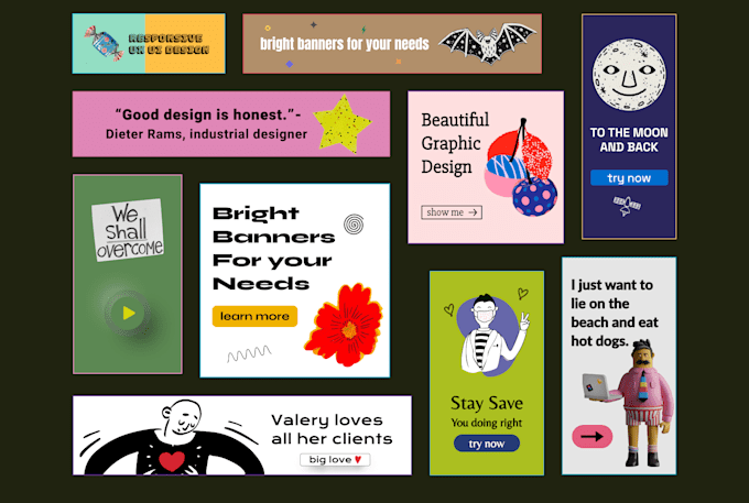 create unique banner for social media
