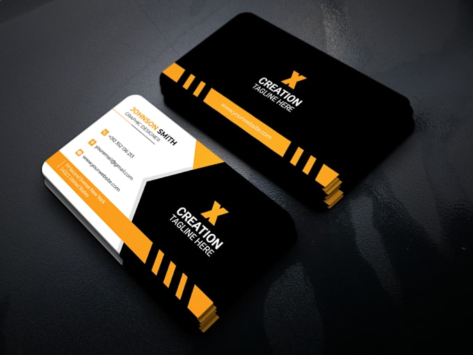 design professional modern corporate business card