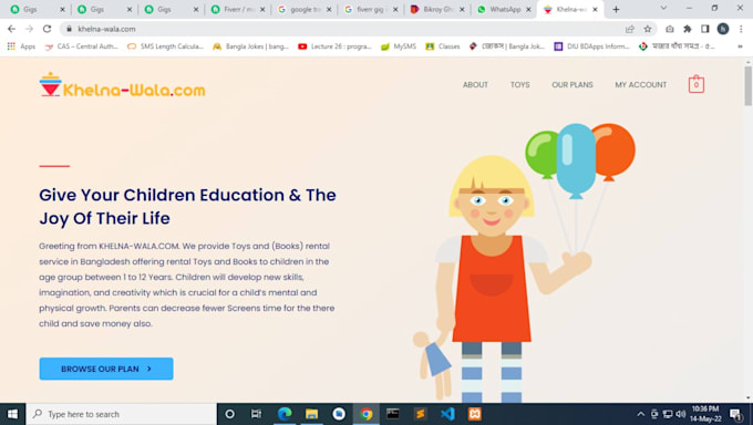 develop and customize wordpress website with elementor