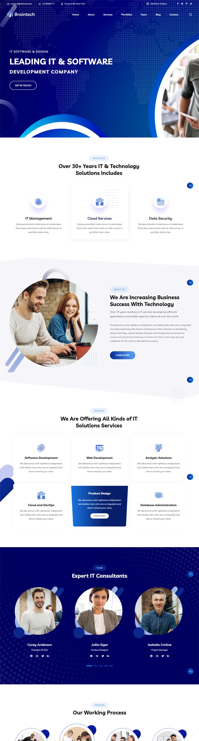 create a wordpress website using a divi theme