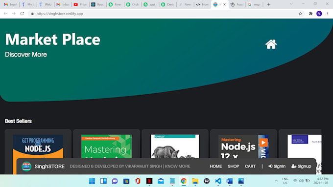 design a website accustomed to your needs