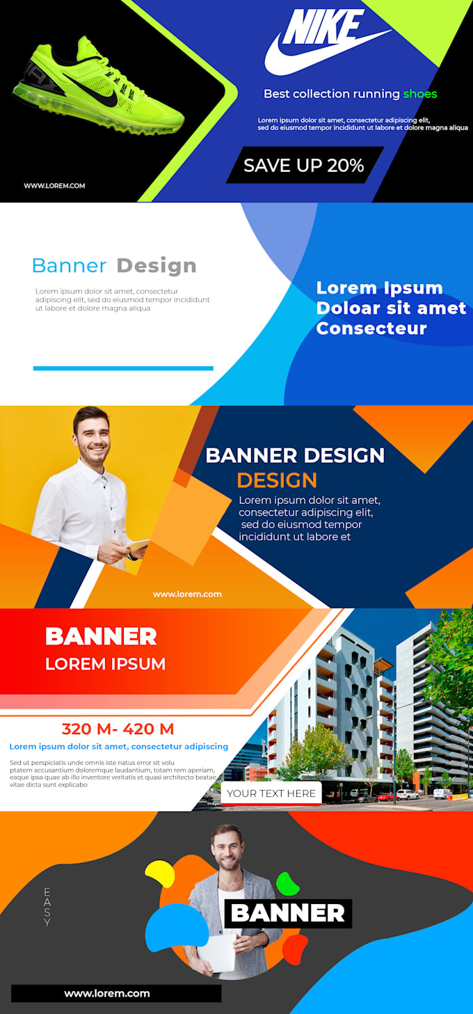 do product, banner, cards design