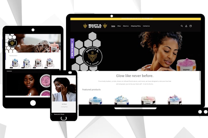 design your branded shopify website or shopify store