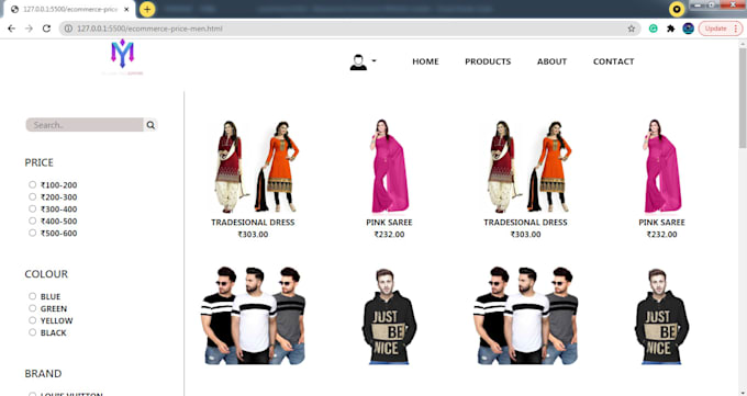 design an outstanding responsive ecommerce website