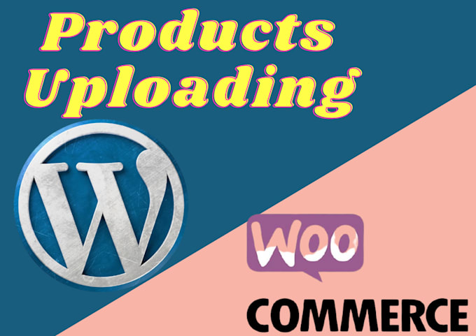 upload products on woo commerce and shopify store