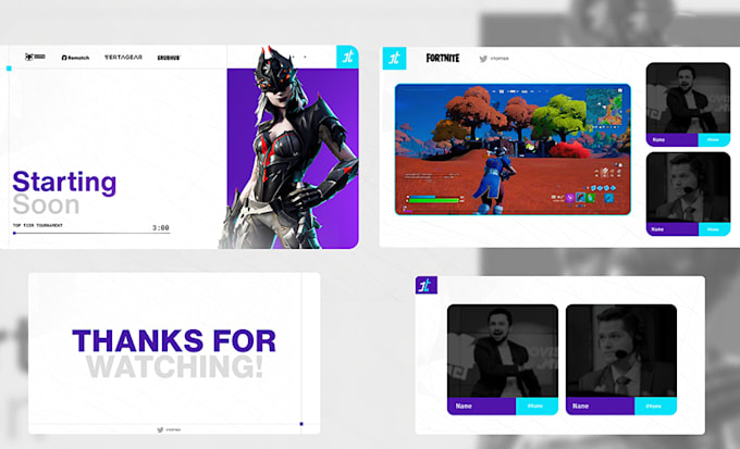 setup, design and optimize your twitch channel