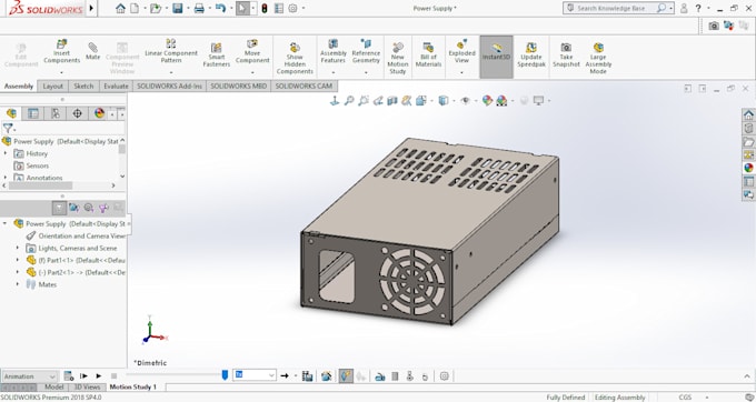 Design 3d models and mechanical products using solidworks by ...