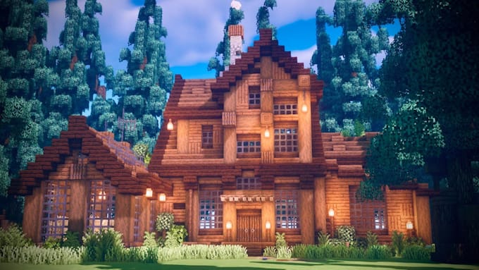 build you a house in minecraft