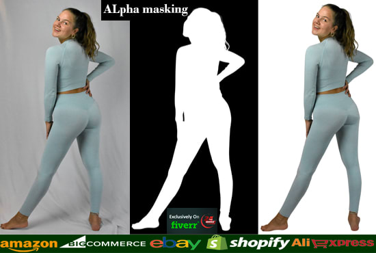 cutout image background and edit ecommerce product
