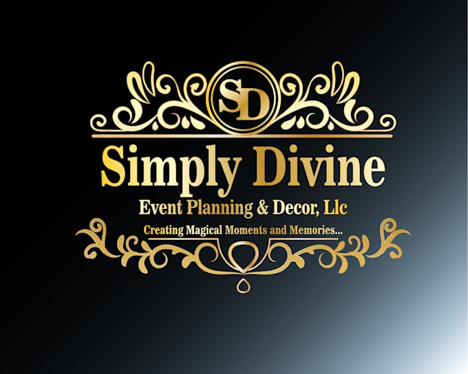 make creative custom logo for your event planning business