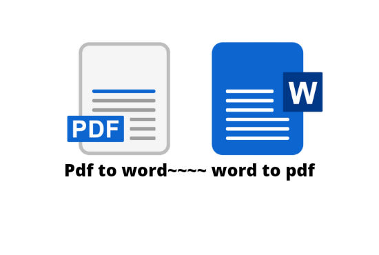 convert pdf file into word, word to pdf, image to word