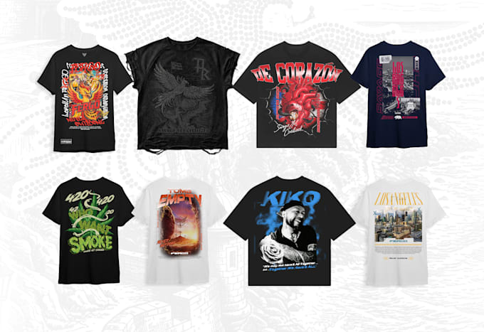 design custom culture streetwear t shirt