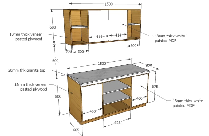 do furniture designs using sketchup