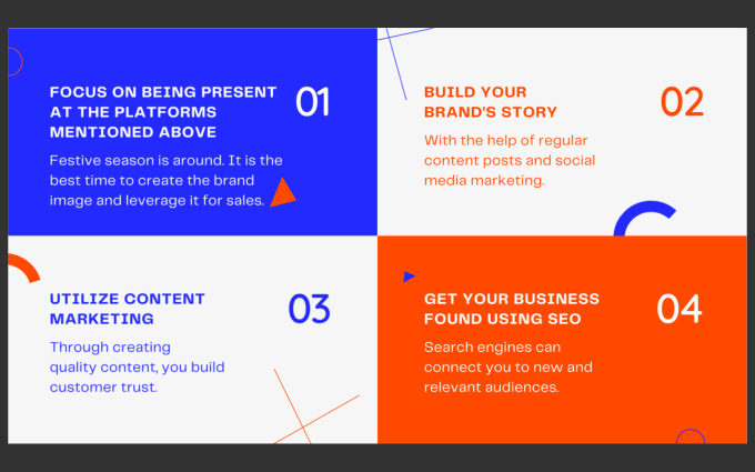 design best presentation for your business and product