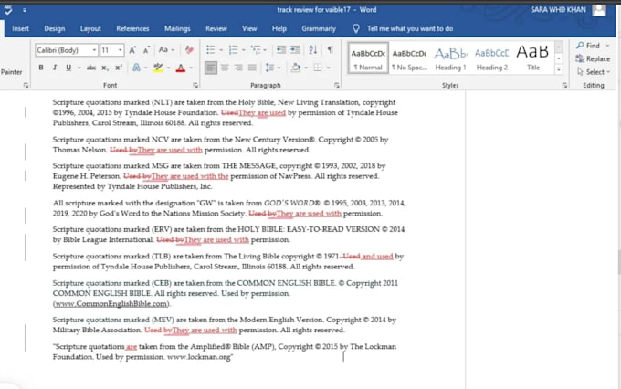 proofread and edit your document flawlessly