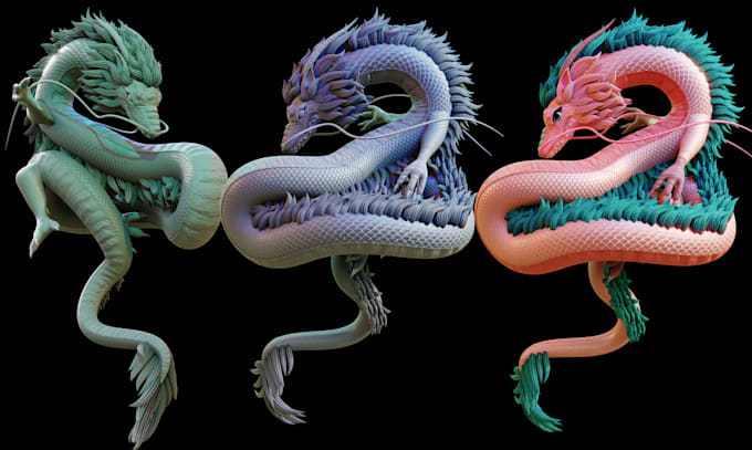 create realistic 3d creatures and animals
