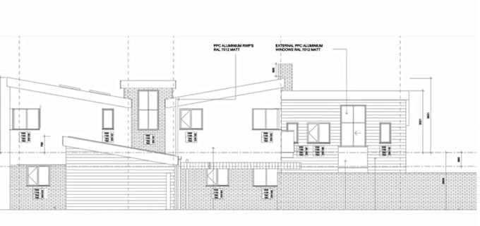 draw architectural floor plans, elevations, sections