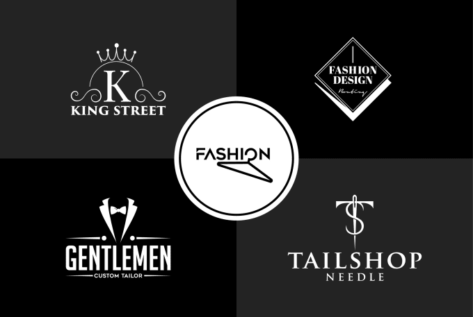 Do modern custom minimalist, clothing, streetwear initial letters brand ...