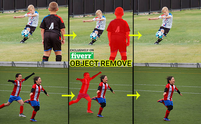 add object or remove object,people using photoshop editing
