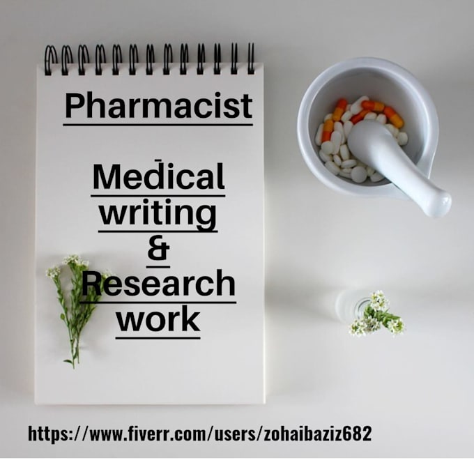 be your SEO medical and health writer as a pharmacist