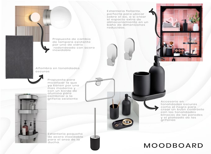 create an interior design mood board