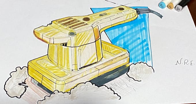 design any product by 3d,2d visualization drawing