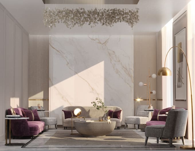 design 3d rendering interior design