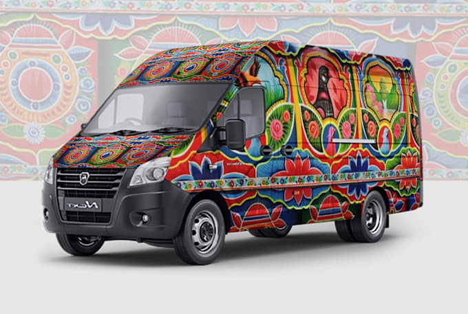 design a premium quality vehicle wrap