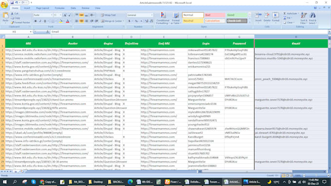 build forum backlinks, article directory submission