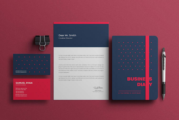 design business receipts, invoices and eddm promotional postcard