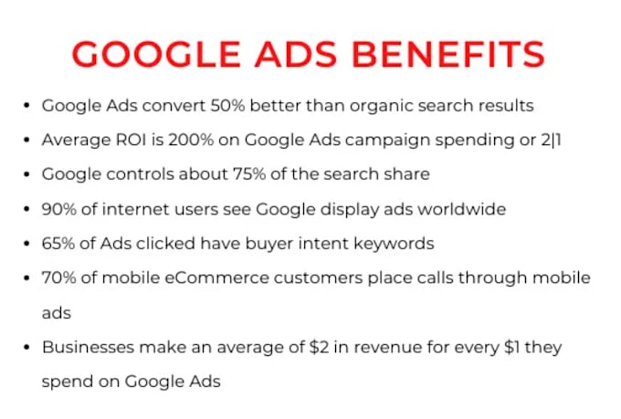 set up ROI focused google ads search campaign