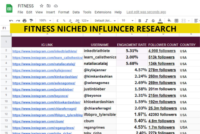 research micro and nano  influencer any platform in 24 hrs