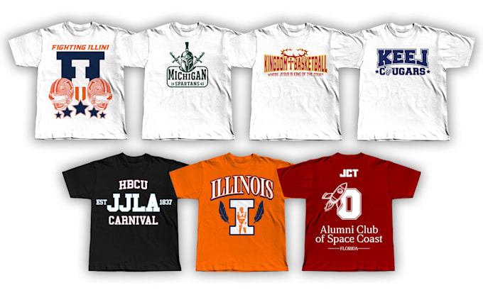 design college and university t shirt merchandise