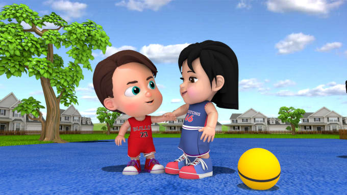 make custom 3d animation video , cartoon music video