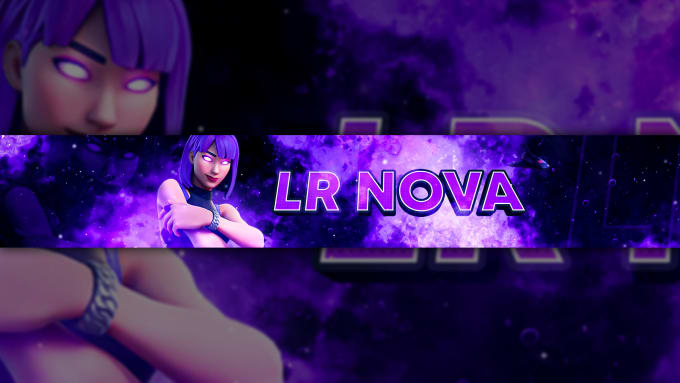 make a fortnite youtube banner and pfp for you
