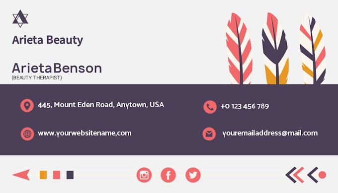 design business card for your business