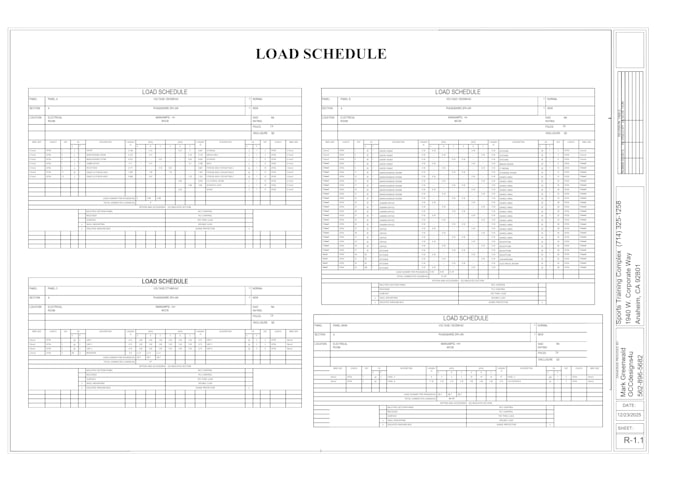 draw the electrical plan and electrical drawings